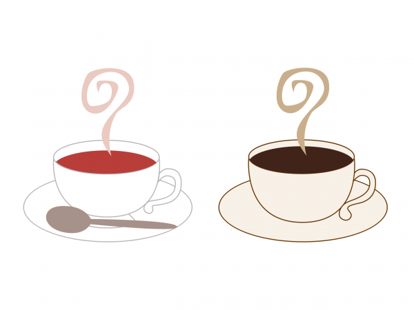 紅茶とコーヒー Dtpやwebの素材無料配布